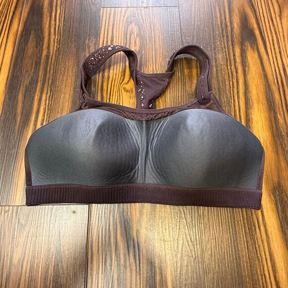 Syrokan Sports Bra Adjustable High impact Padded Racerback Running Bra Size 40C - Picture 8 of 12